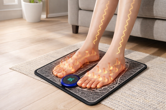Intelligent electric foot massage pad